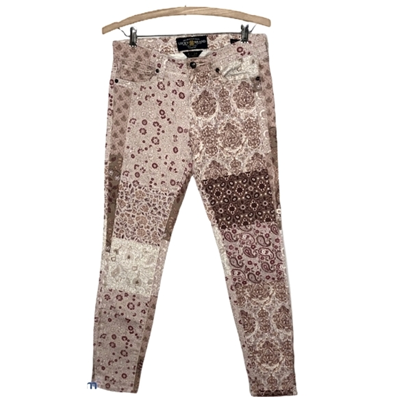 Lucky Brand Boho Patchwork Jeans - Picture 3 of 9